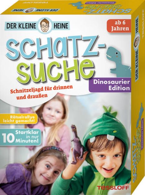 Bild zu Der kleine Heine. Schatzsuche. Dinosaurier Edition. Schnitzeljagd für drinnen und draußen von presse service Stefan Heine