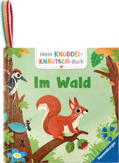 Bild zu Mein Knuddel-Knautsch-Buch: Im Wald; weiches Stoffbuch, waschbares Badebuch, Babyspielzeug ab 6 Monate von Cornelia Frank