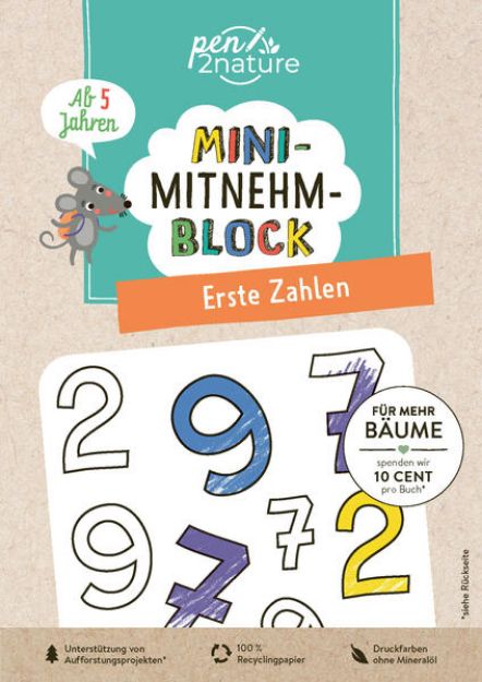 Bild zu Mini-Mitnehm-Block Erste Zahlen von pen2nature