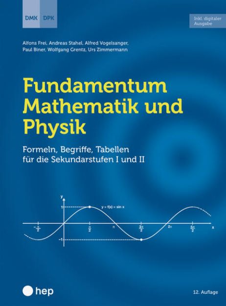 Bild zu Fundamentum Mathematik und Physik (Print inkl. E-Book Edubase, Neuauflage 2024) von DPK Deutschschweizerische Physikkommission