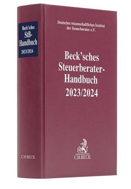 Bild zu Beck'sches Steuerberater-Handbuch 2023/2024 von Jürgen (Hrsg.) Pelka