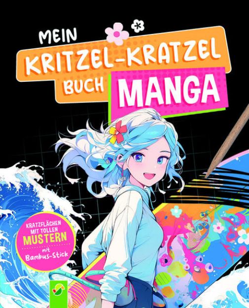 Bild zu Mein Kritzel-Kratzel Buch Manga von Schwager & Steinlein Verlag