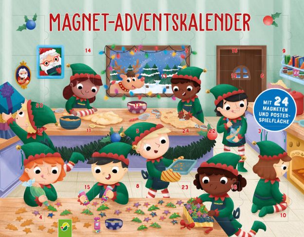 Bild zu Magnet-Adventskalender von Schwager & Steinlein Verlag