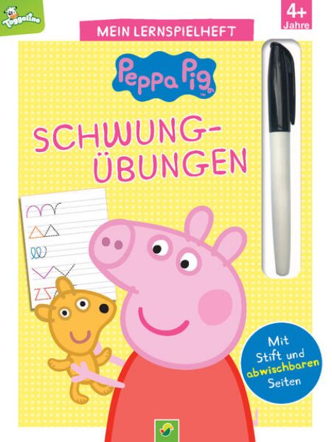 Bild zu Mein Lernspielheft Peppa Pig Schwungübungen von Schwager & Steinlein Verlag