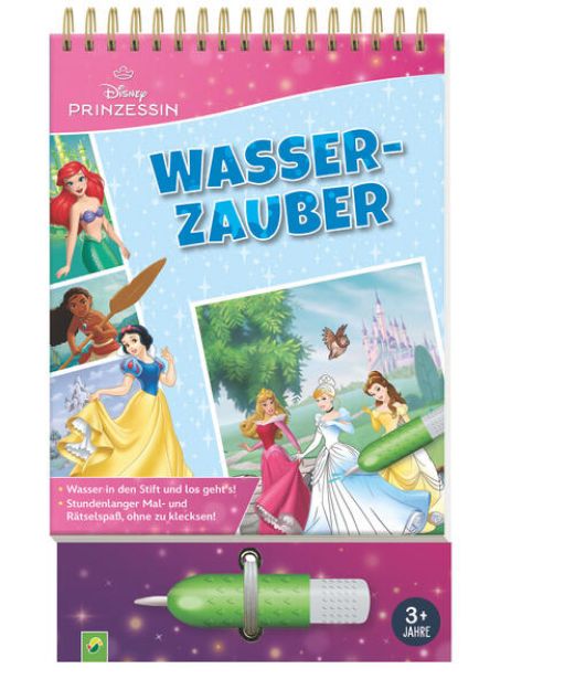 Bild von Disney Prinzessin Wasserzauber - einfach mit Wasser malen!