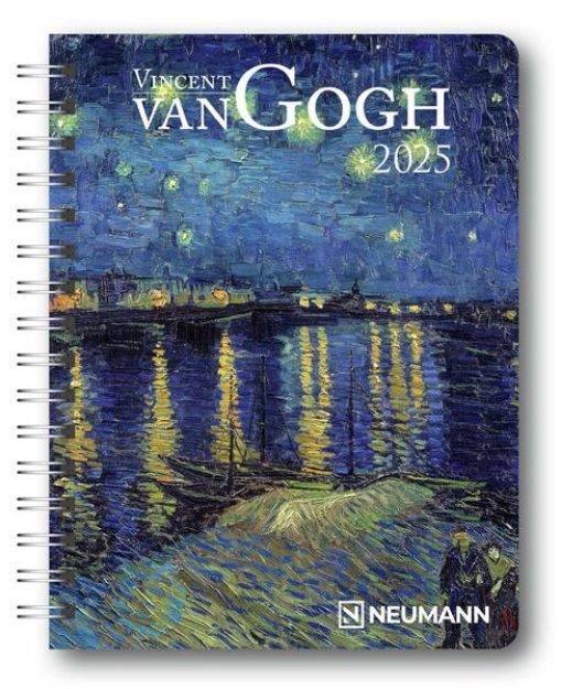 Bild zu N NEUMANNVERLAGE - Vincent van Gogh 2025 Diary, 16,5x21,6cm, Taschenkalender mit zwölf Bildseiten und Notizseiten, herausnehmbaren Planer, Jahres- und Monatsübersicht und internationales Kalendarium von Vincent (Künstler) van Gogh