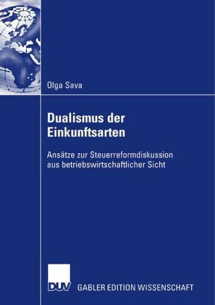 Bild zu Dualismus der Einkunftsarten von Olga Sava