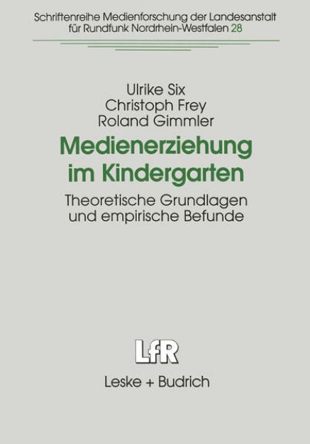 Bild zu Medienerziehung im Kindergarten von Ulrike Six