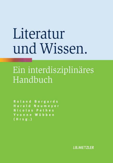 Bild zu Literatur und Wissen von Roland (Hrsg.) Borgards