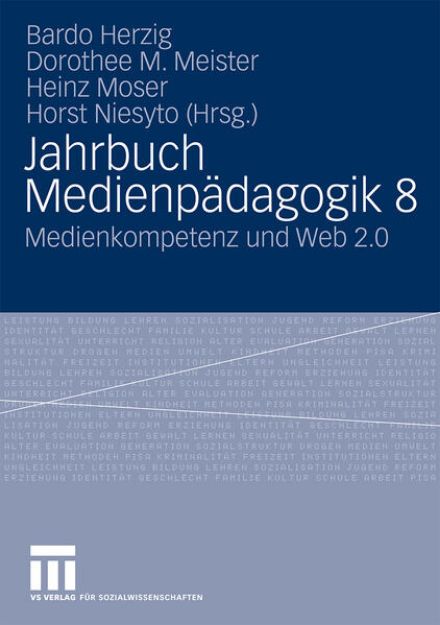 Bild von Jahrbuch Medienpädagogik 8 von Bardo (Hrsg.) Herzig