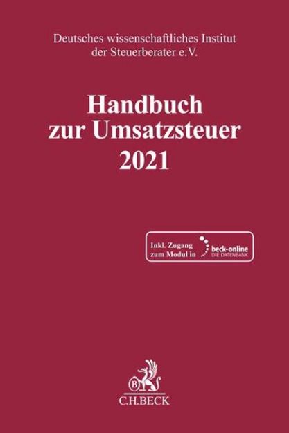 Bild zu Handbuch zur Umsatzsteuer 2021 von Deutsches wissenschaftliches Institut der Steuerberater e.V. (Hrsg.)