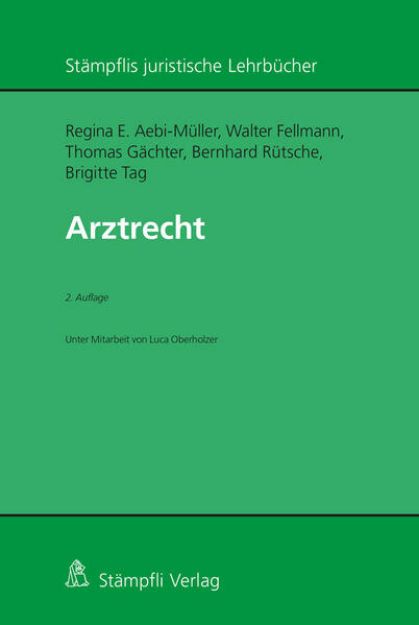 Bild zu Arztrecht von Regina E. Aebi-Müller