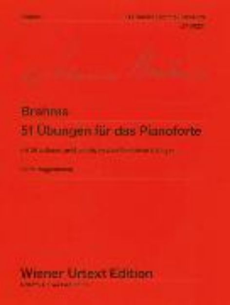 Bild von 51 Übungen für das Pianoforte von Johannes (Komponist) Brahms