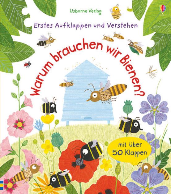 Bild von Erstes Aufklappen und Verstehen: Warum brauchen wir Bienen? von Katie Daynes