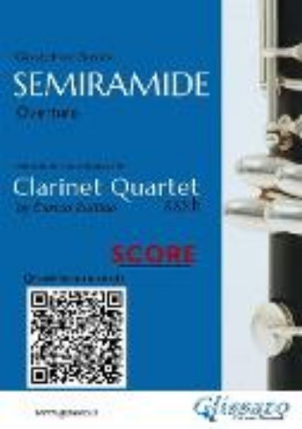 Bild von Clarinet Quartet Score "Semiramide" (eBook)