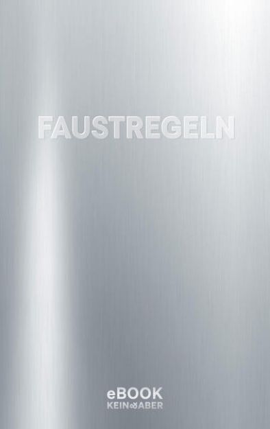 Bild von Faustregeln (eBook)