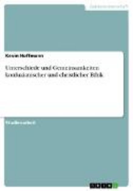 Bild von Unterschiede und Gemeinsamkeiten konfuzianischer und christlicher Ethik (eBook)