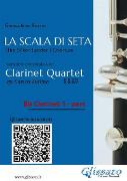 Bild von Bb Clarinet 1 part of "La Scala di Seta" for Clarinet Quartet (eBook)