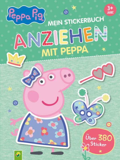 Bild von Peppa Pig Mein Stickerbuch Anziehen mit Peppa von Schwager & Steinlein Verlag