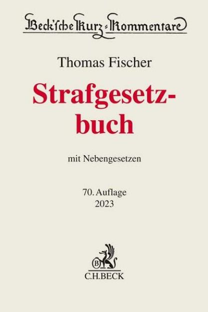 Bild zu Strafgesetzbuch von Thomas Fischer