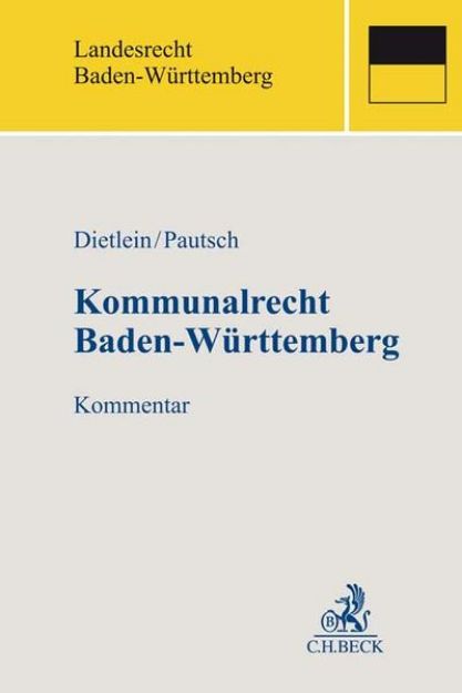 Bild von Kommunalrecht Baden-Württemberg von Johannes (Hrsg.) Dietlein