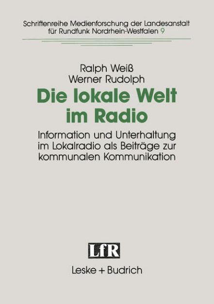 Bild zu Die lokale Welt im Radio (eBook)