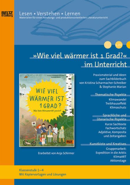 Bild von »Wie viel wärmer ist 1 Grad? Was beim Klimawandel passiert« von Kristina Scharmacher-Schreiber und Stephanie Marian von Anja Schirmer