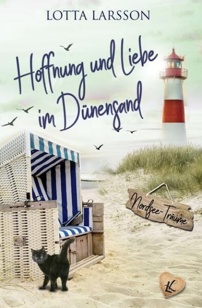 Bild von Hoffnung und Liebe im Dünensand von Lotta Larsson