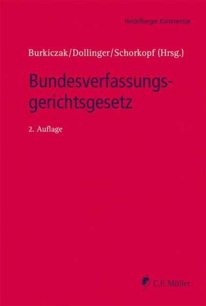 Bild von Bundesverfassungsgerichtsgesetz, eBook (eBook)