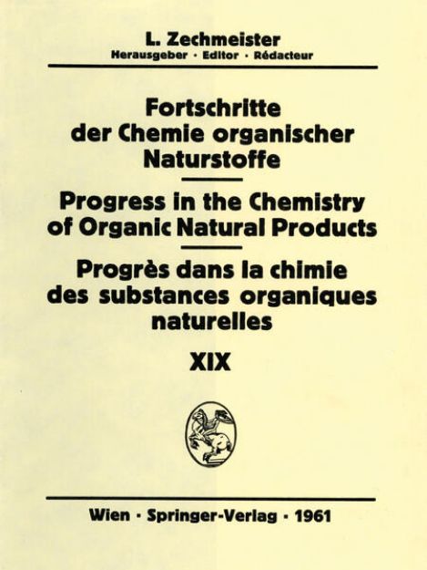 Bild von Fortschritte der Chemie Organischer Naturstoffe / Progress in the Chemistry of Organic Natural Products / Progrès dans la Chimie des Substances Organiques Naturelles (eBook)