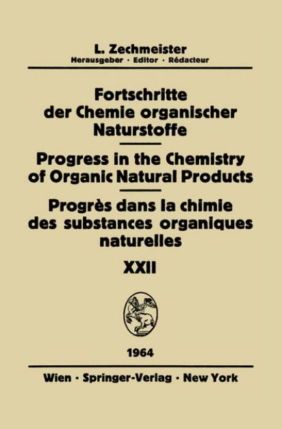 Bild von Fortschritte der Chemie Organischer Naturstoffe / Progress in the Chemistry of Organic Natural Products / Progrès dans la Chimie des Substances Organiques Naturelles (eBook)