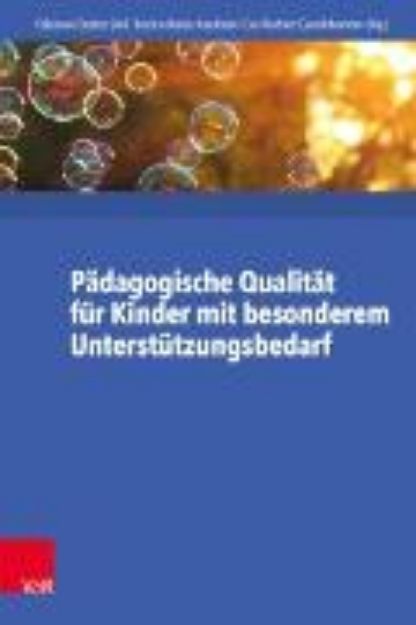 Bild von Pädagogische Qualität für Kinder mit besonderem Unterstützungsbedarf (eBook)