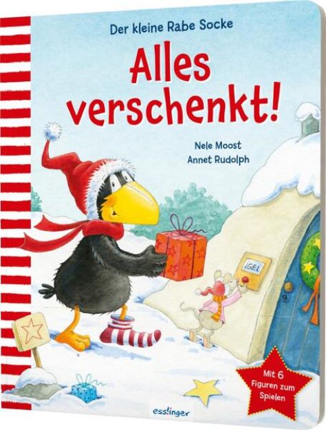 Bild von Der kleine Rabe Socke: Alles verschenkt! Mit Spielfiguren von Nele Moost