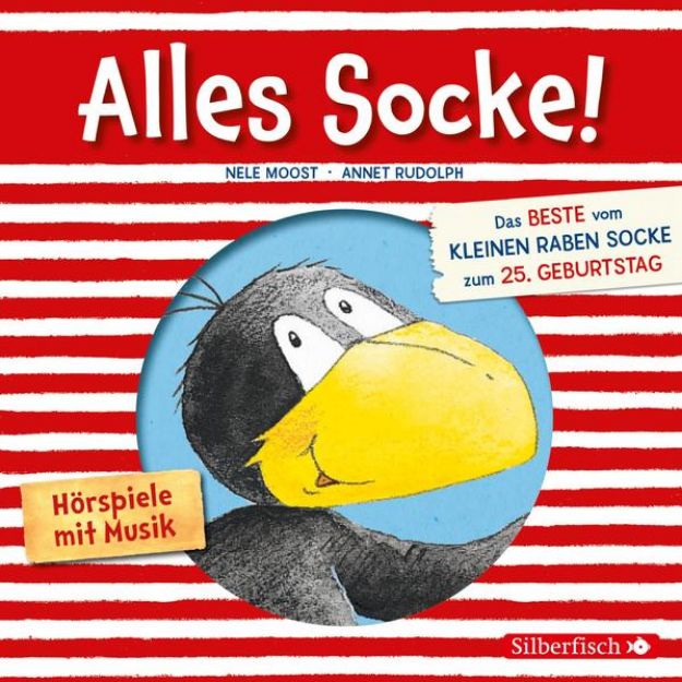 Bild von Alles Socke! (Alles erlaubt?, Alles Eis!, Alles gefunden!, Alles zu spät!, Alles echt wahr!, Alles nass!, Alles Bitte-danke!, Alles verlaufen!) (Der kleine Rabe Socke) (Audio Download)