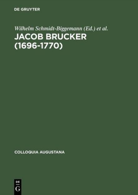 Bild von Jacob Brucker (1696-1770) (eBook)