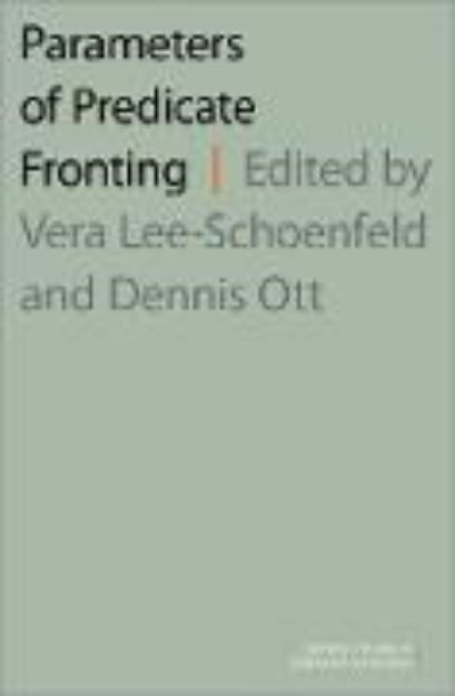 Bild von Parameters of Predicate Fronting (eBook)