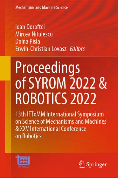 Bild von Proceedings of SYROM 2022 & ROBOTICS 2022 (eBook)