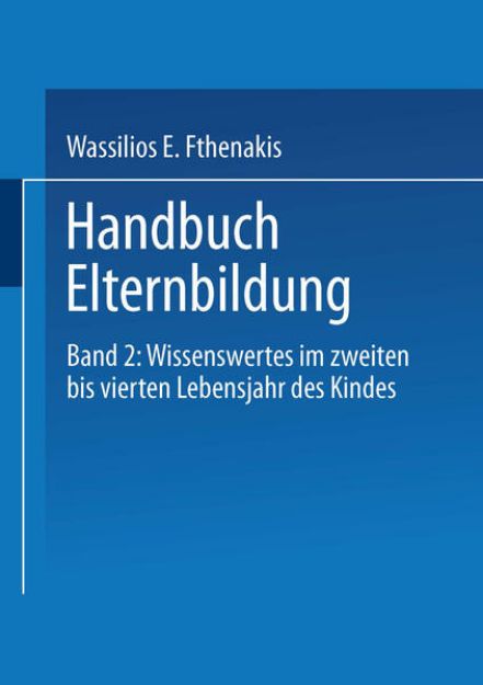 Bild zu Handbuch Elternbildung (eBook)