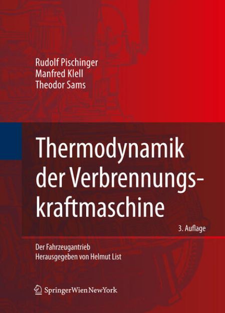 Bild von Thermodynamik der Verbrennungskraftmaschine (eBook)