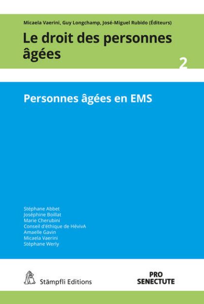 Bild von Personnes âgées en EMS (eBook)