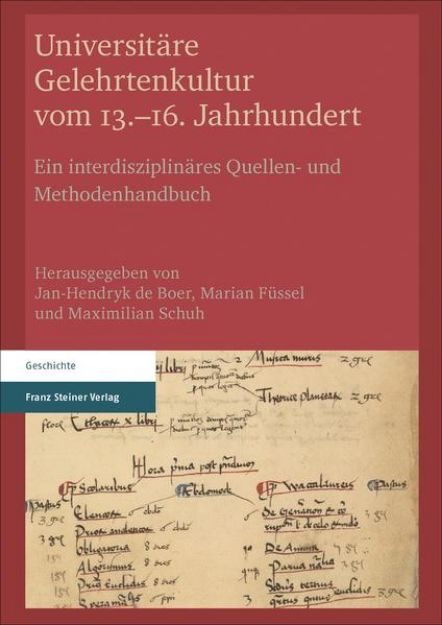 Bild von Universitäre Gelehrtenkultur vom 13.-16. Jahrhundert (eBook)