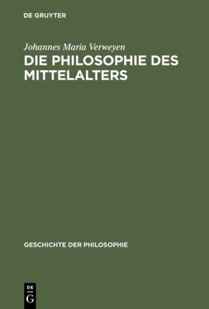 Bild von Die Philosophie des Mittelalters (eBook)