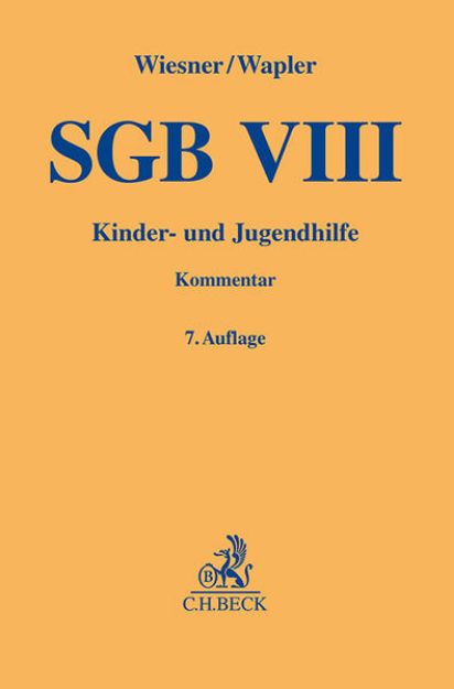 Bild von SGB VIII von Reinhard (Hrsg.) Wiesner