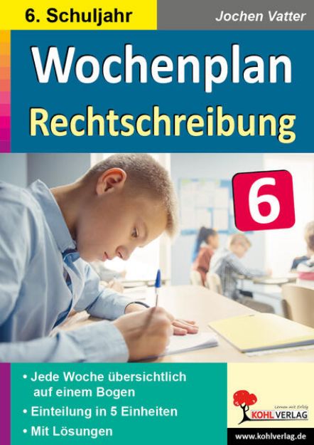 Bild von Wochenplan Rechtschreibung / Klasse 6 (eBook)