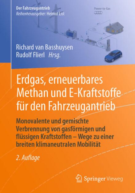 Bild von Erdgas, erneuerbares Methan und E-Kraftstoffe für den Fahrzeugantrieb (eBook)