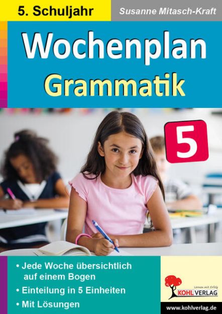 Bild zu Wochenplan Grammatik / Klasse 5 (eBook)