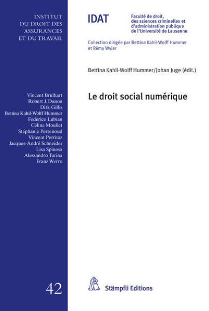 Bild von Le droit social numérique (eBook)