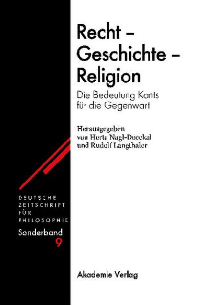 Bild von Recht - Geschichte - Religion (eBook)