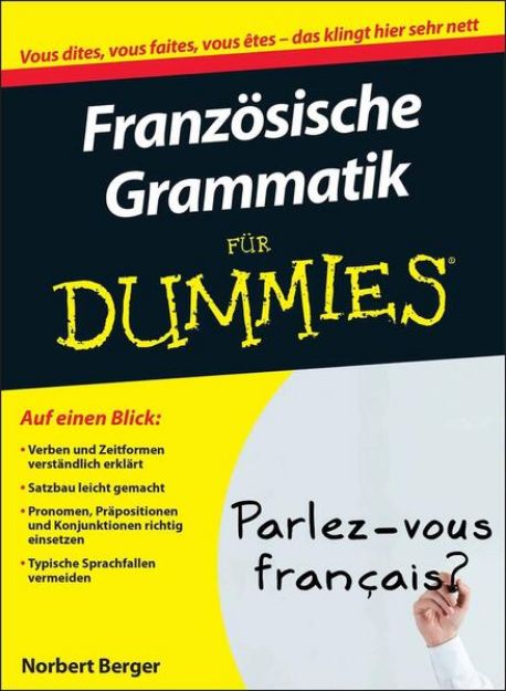 Bild von Französische Grammatik für Dummies von Norbert Berger