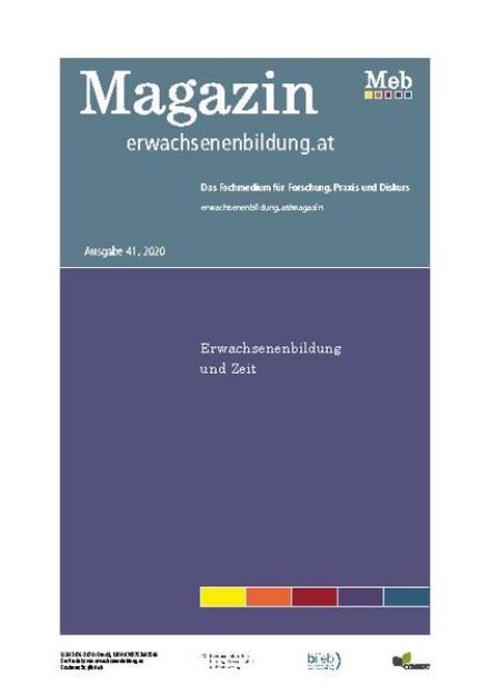 Bild von Erwachsenenbildung und Zeit von Elke (Hrsg.) Gruber